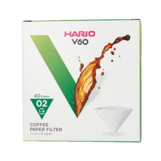 Hario V60 02 filtry papierowe do dripa, 40 sztuk
