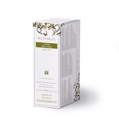 Althaus - Lung Bai Cha Grand Pack - Herbata 15 dużych saszetek