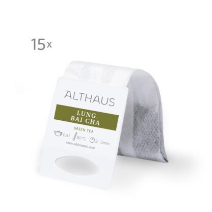 Althaus - Lung Bai Cha Grand Pack - Herbata 15 dużych saszetek - obrazek 2