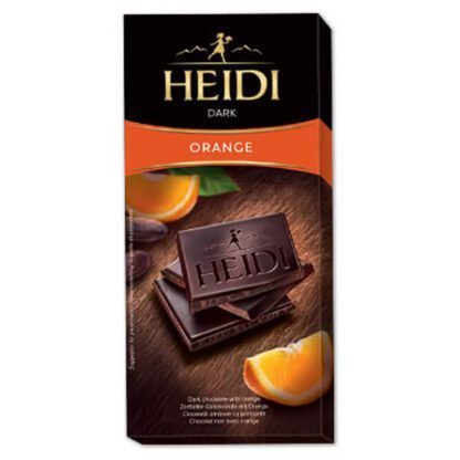 Czekolada Gorzka HEIDI DARK ORANGE 80G