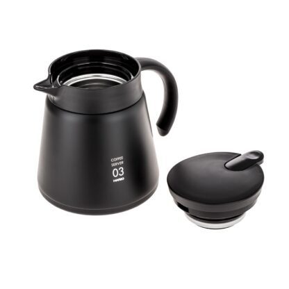 Hario Insulated Stainless Steel Server V60-03 Czarny - 800ml - obrazek 3