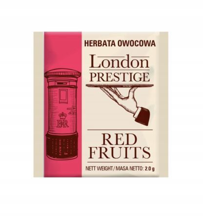 London Prestige Red Fruits 1000 saszetek - obrazek 2