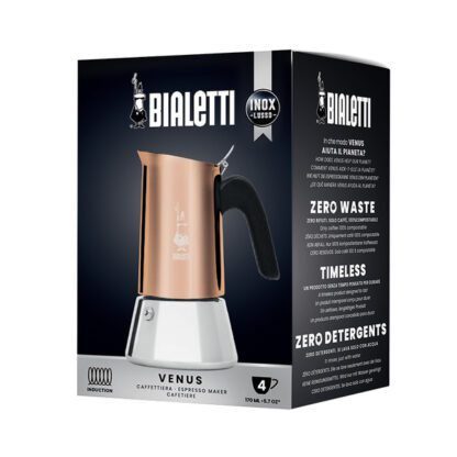 Kawiarka Bialetti New Venus 4tz - Miedziana - obrazek 4