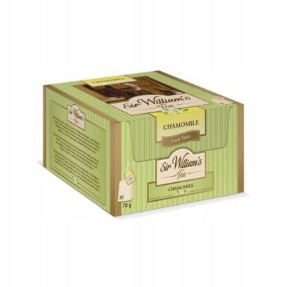 Sir William’s Tea Chamomile 50 Saszetek - obrazek 6