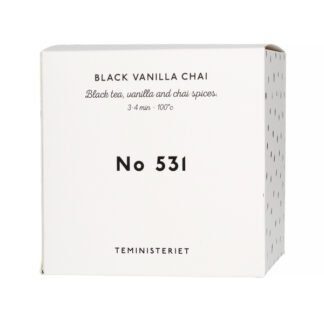 Teministeriet - 531 Black Vanilla Chai - Herbata Sypana 100g Opakowanie Uzupełniające