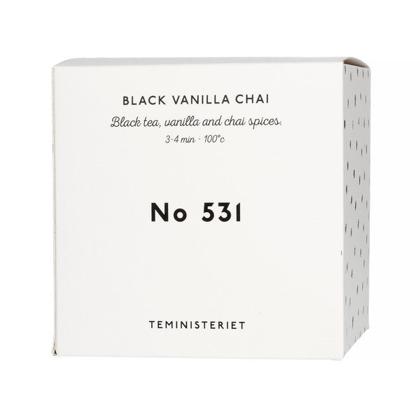 Teministeriet - 531 Black Vanilla Chai - Herbata Sypana 100g Opakowanie Uzupełniające - obrazek 2