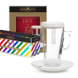 Zestaw Do Zaparzania HOT + 12 Herbat Richmont