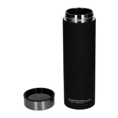 Asobu - Le Baton Czarny / Szary - Butelka termiczna 500 ml - obrazek 3
