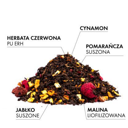Herbata Czerwona Teaverso Luna 100g - obrazek 6