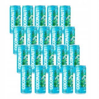 Coconaut Gazowana Woda Kokosowa z Młodego Kokosa Zestaw 20 x puszka 320 ml