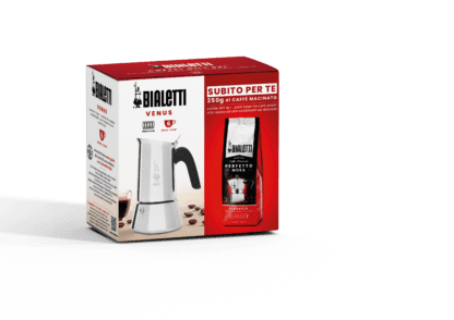 Bialetti Zestaw Venus 6tz + kawa Classico 250g