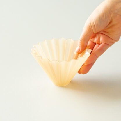 ORIGAMI Dripper AIR S z żywicy AS Matowy Beżowy - obrazek 4