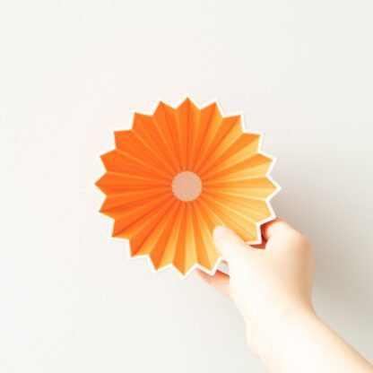 ORIGAMI Dripper Ceramiczny M Pomarańczowy - obrazek 5