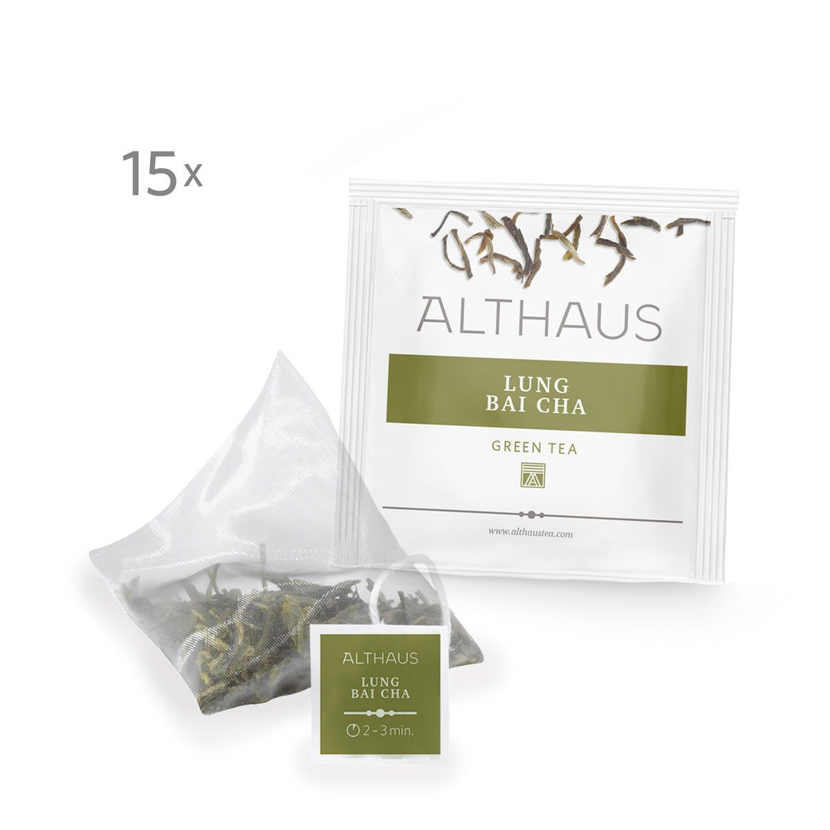 Althaus - Lung Bai Cha Pyra Pack - 15 piramidek - obrazek 2