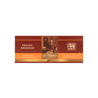 Sir William's Tea English Breakfast 25 Torebek - obrazek 3