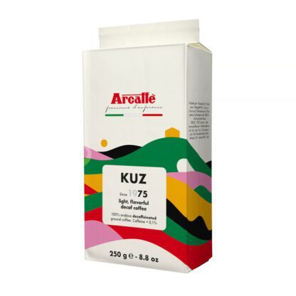 Arcaffe Kuz - Kawa Bezkofeinowa Mielona 250g