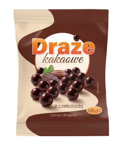 Eurohansa - Draże Kakaowe z Czekoladą - 100g