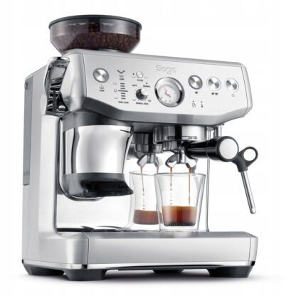 SAGE SES876BSS - The Barista Express Impress Srebrny - Ekspres Kolbowy - obrazek 2