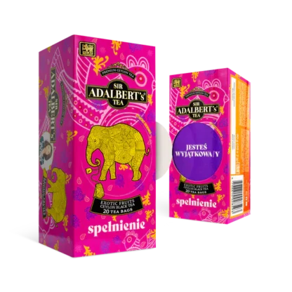 Adalbert's Tea Exotic Fruits SPEŁNIENIE 20 Saszetek - obrazek 2