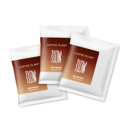 Coffee Plant Drip Coffee Bag BROWNIE 10 Saszetek - obrazek 2