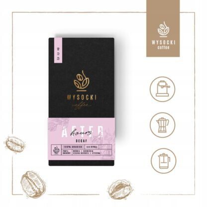 Wysocki Coffee After Hours Decaf 250g - obrazek 2