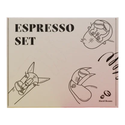 Zestaw prezentowy cztery kawy Espresso Hard Beans