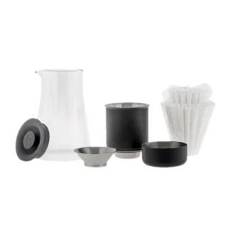 zestaw Fellow Stagg XF Pour-Over Set z karafką, dripperem i akcesoriami