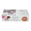 Opakowanie herbaty Veertea Czarna z Jabłkiem i Cynamonem, zawierające 100 kopert herbaty, na białym tle. Premium tea HoReCa exclusive, idealna na zimowe wieczory, z widocznym napisem 'Winter Applepie' na etykiecie oraz zdjęciem filiżanki z herbatą, cytryną i kwiatami