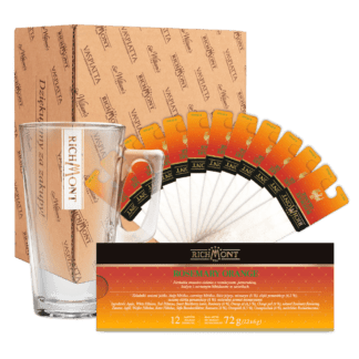 Richmont Rosemary Orange 12 Saszetek + Szklanka Hot Winter