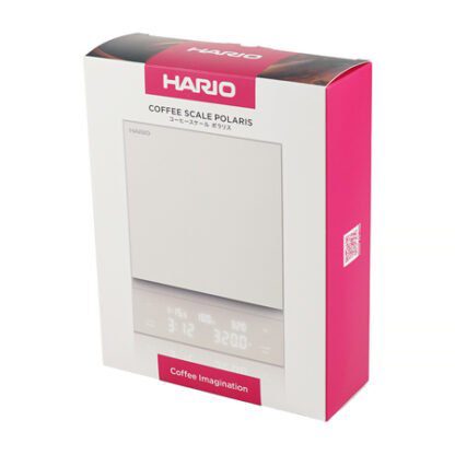Waga Hario Polaris Biała - Do Przelewowych Metod Parzenia - obrazek 5