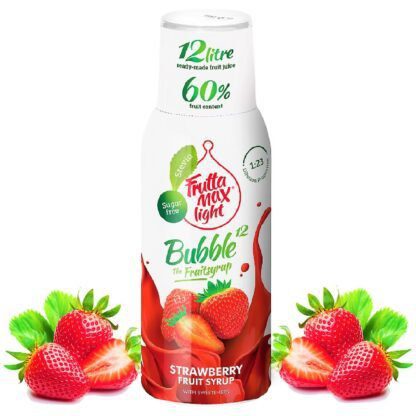 Syrop FruttaMax TRUSKAWKA LIGHT 500ml na 12 litrów - obrazek 2