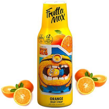 Syrop FruttaMax MINIONKI POMARAŃCZA 500ml na 12 litrów - obrazek 2