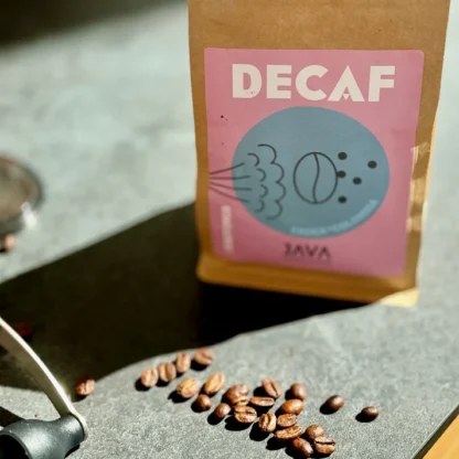Java Coffee Kolumbia Cauca Decaf Espresso 250g - obrazek 3
