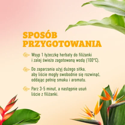 Adalbert's Tea - Jagody i Czarne Porzeczki DOBROSTAN - Liściasta 80g - obrazek 3
