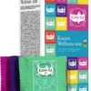 Zestaw Kusmi Tea Wellness – 24 kopertki herbat ziołowych i aromatyzowanych, opakowanie z kolorowymi grafikami i wyeksponowaną saszetką Detox z cytrynowym aromatem.