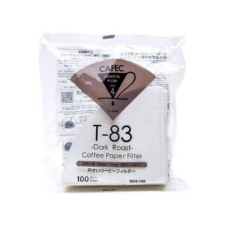 Filtr Papierowy Do Kawy CAFEC DARK TH-2 T-83 Cup4 100 Sztuk
