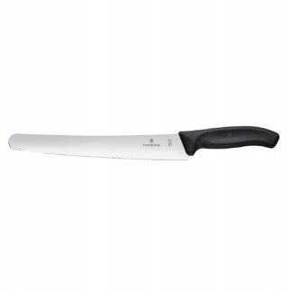 Victorinox Nóż Cukierniczy Swiss Classic Ostrze Ząbkowane 26 cm Czarny 6.8633.26B