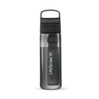 LifeStraw Go 2.0 Butelka Na Wodę z Filtrem Membranowo-Węglowym 650 ml Czarna