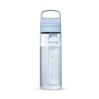 LifeStraw Go 2.0 Butelka Na Wodę z Filtrem Membranowo-Węglowym 650 ml Błękitna