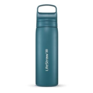 LifeStraw Go 2.0 Termiczna Butelka z Filtrem Membranowo-Węglowym 500 ml Turkusowa