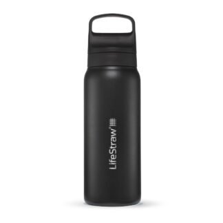 LifeStraw Go 2.0 Termiczna Butelka z Filtrem Membranowo-Węglowym 700 ml Czarna