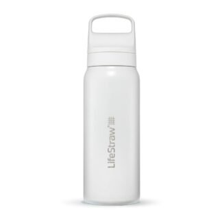 LifeStraw Go 2.0 Termiczna Butelka z Filtrem Membranowo-Węglowym 700 ml Biała