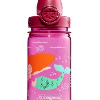 NALGENE Butelka Dla Dzieci OTF Kids Pink Mermaid Sustain 350 ml Różowa