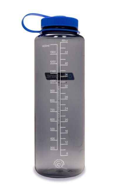 NALGENE Butelka Wide Mouth Sustain Silo Gray 1500 ml - obrazek 2