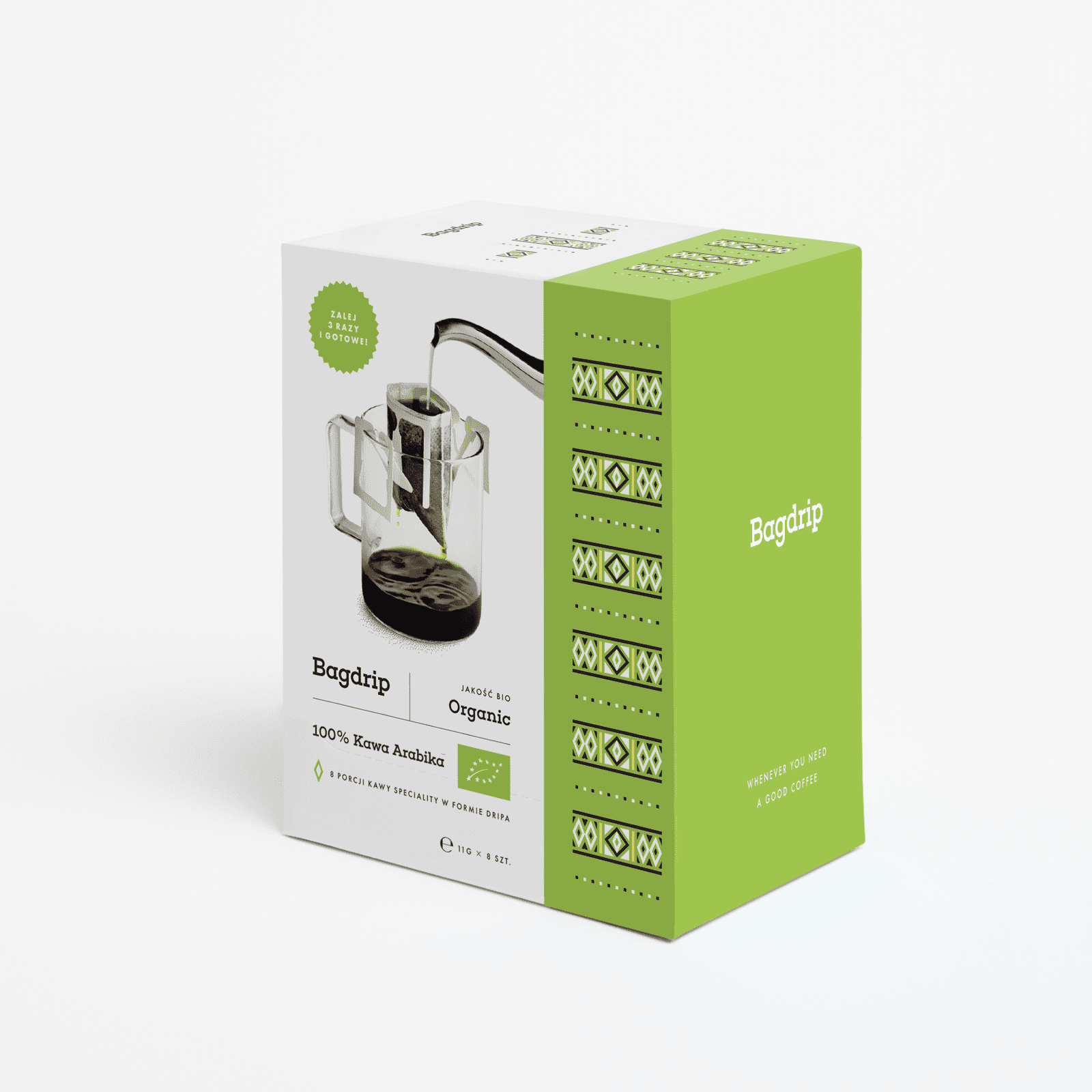 Bagdrip - Organic Box - 8 saszetek