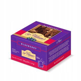 Owocowo-Ziołowa Herbatka Sir William's Tea Blueberry 50 Saszetek