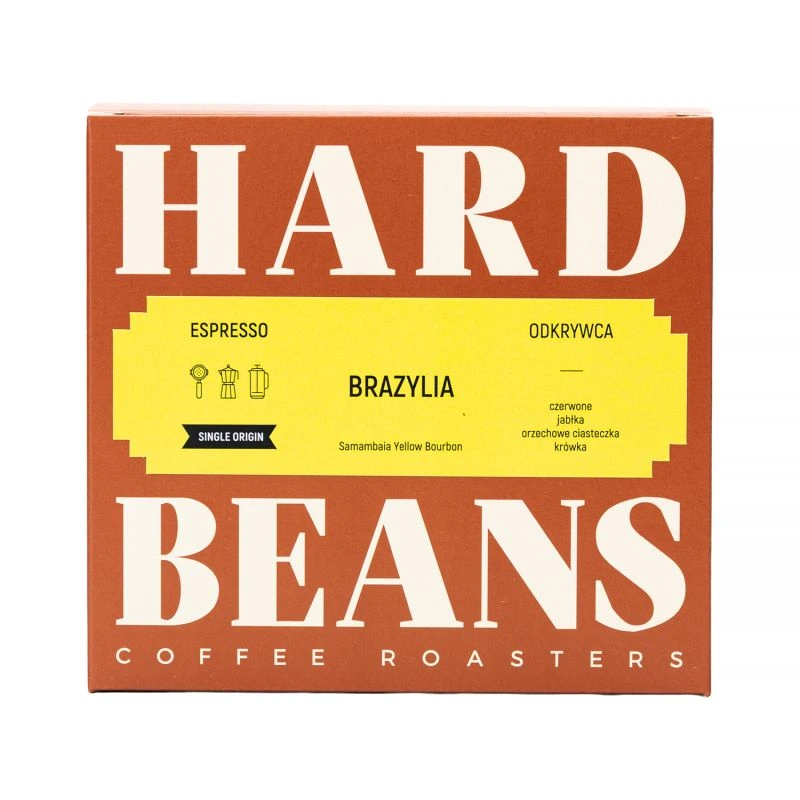 Hard Beans - Brazylia Samambaia Espresso - Kawa Ziarnista 250 g